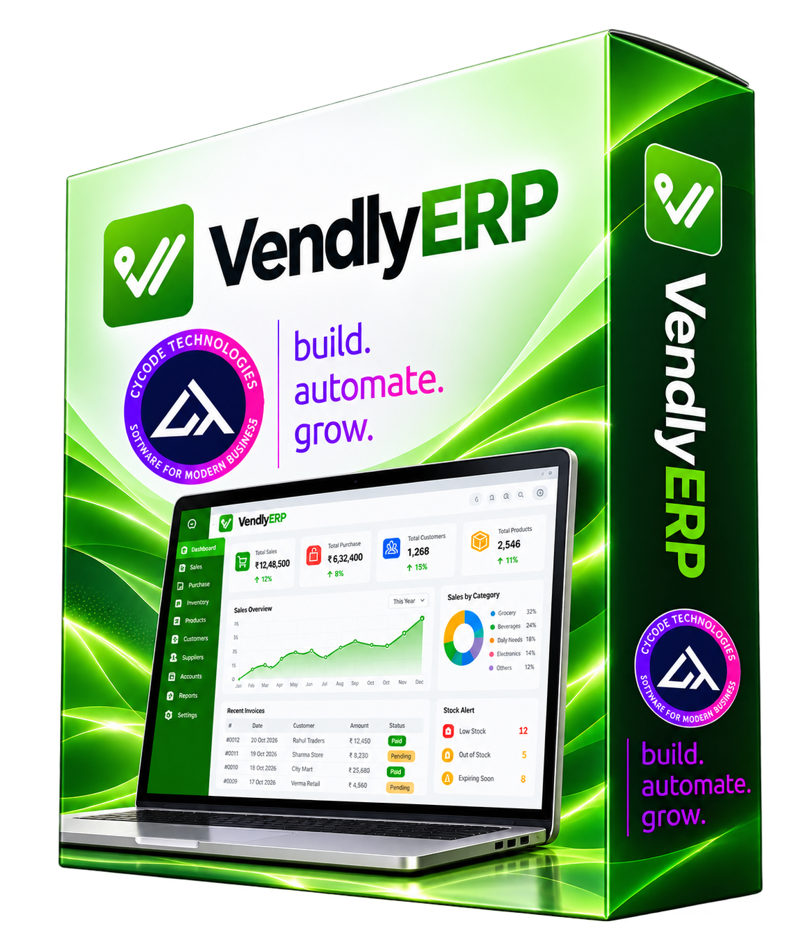 Vendly Offline Software Box